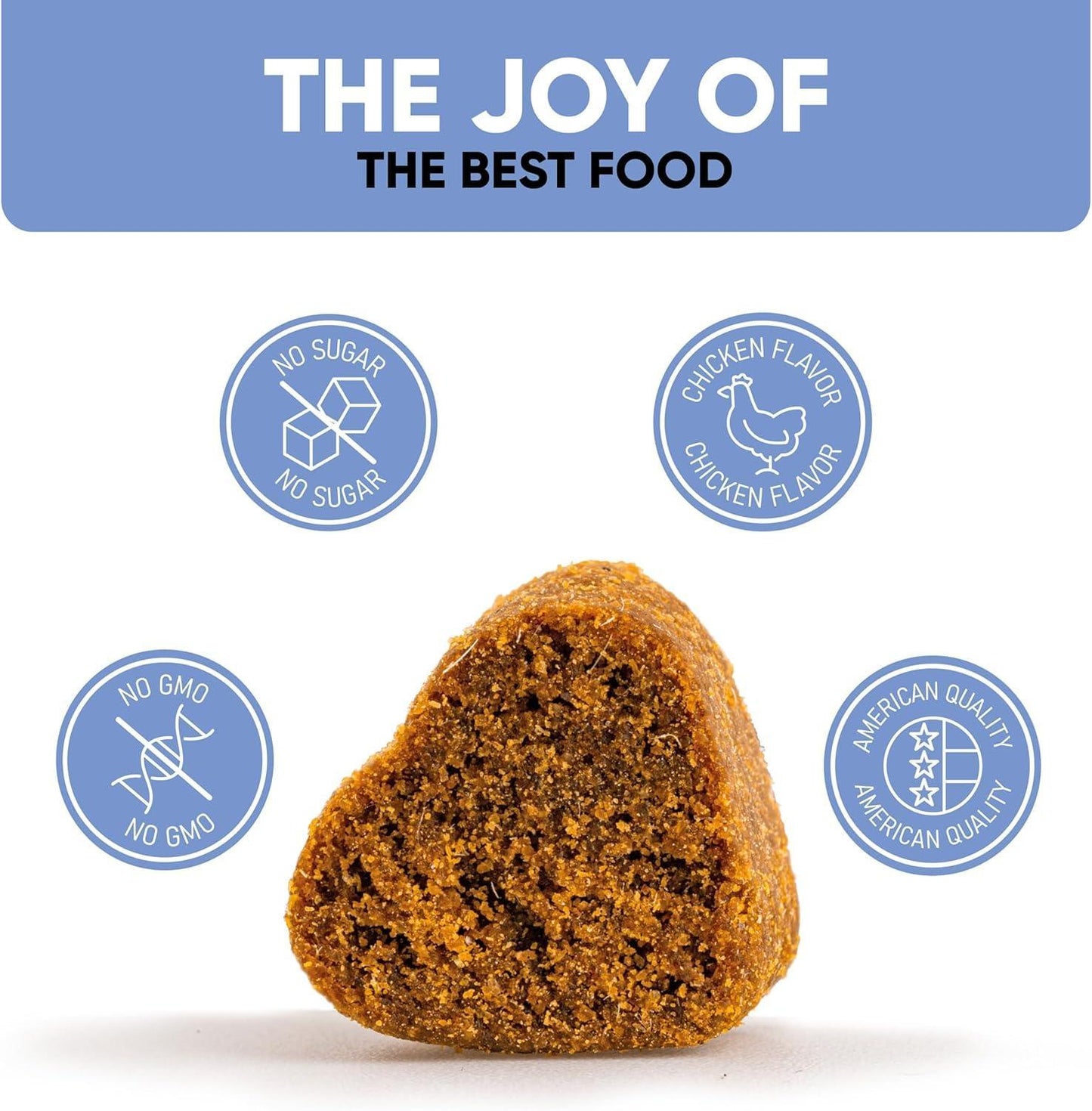 Natural Calming Chews for Dogs with Hemp Oil & Valerian Root Supports Relaxation During Fireworks Thunderstorms & Separation Hip & Joint Support Chicken Flavored Treats for All Breeds