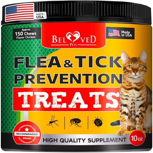 Revolution Flea & Tick Prevention Chewable Pills for Dogs & Cats – Natural Oral Pest Control, Chicken Flavor Tablets