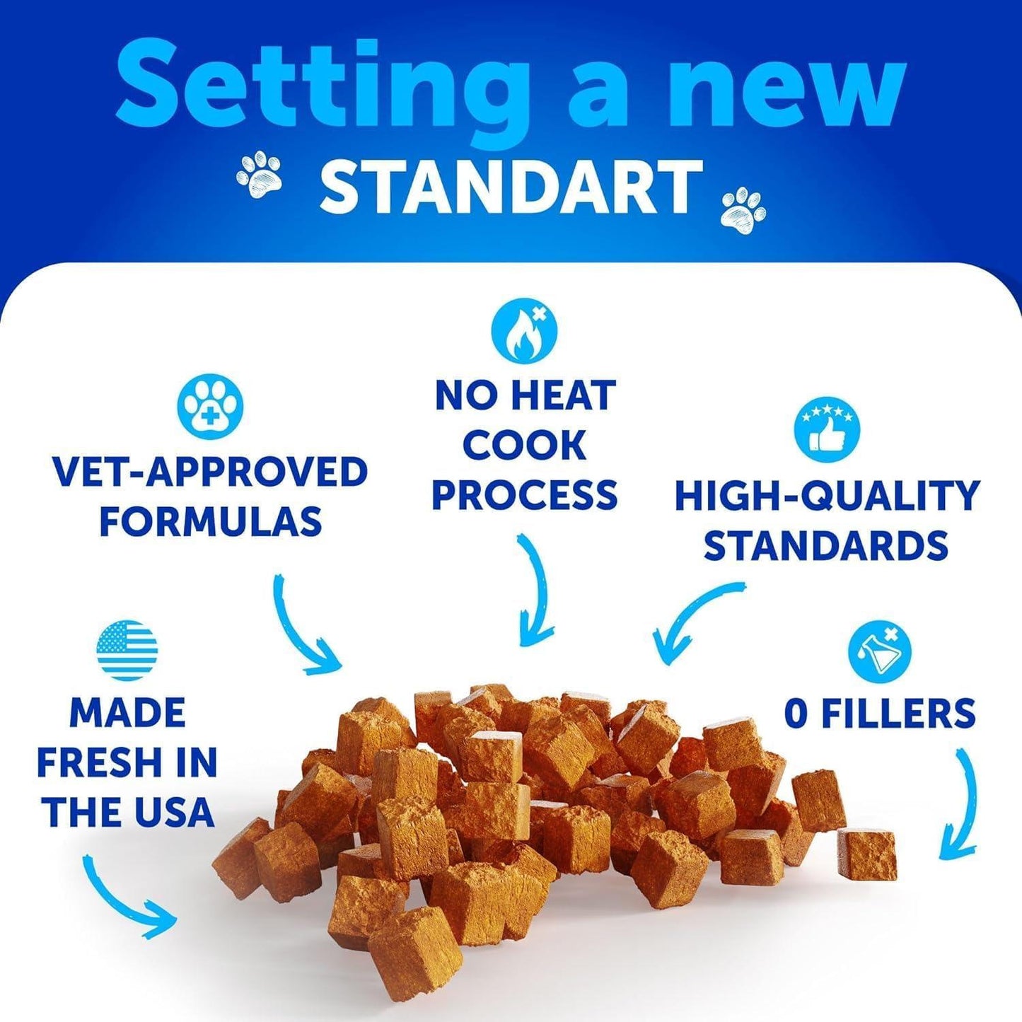 Flea Treatment for Cats Natural Flea and Tick Prevention Supplement for Cats Kittens Chewable Daily Oral Pills with Vitamins 135 Soft Chews Skin & Coat Dental treats Digestion